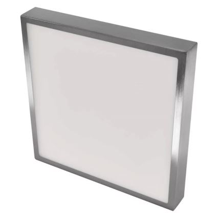 LED lubinis šviestuvas NEXXO LED/28,5W/230V 3000/3500/4000K 30x30 cm matinis chromas