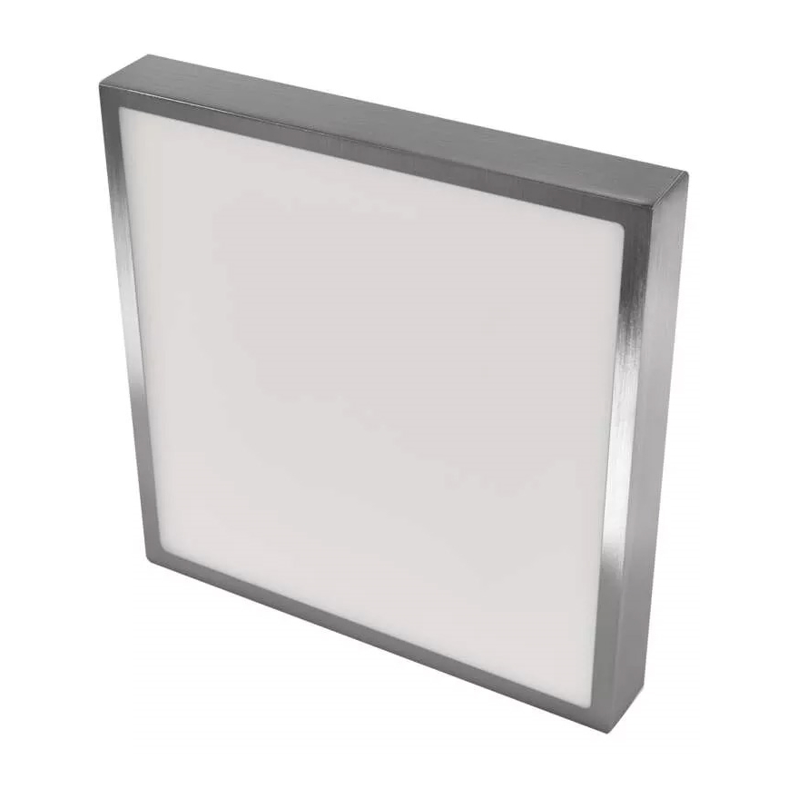 LED lubinis šviestuvas NEXXO LED/28,5W/230V 3000/3500/4000K 30x30 cm matinis chromas