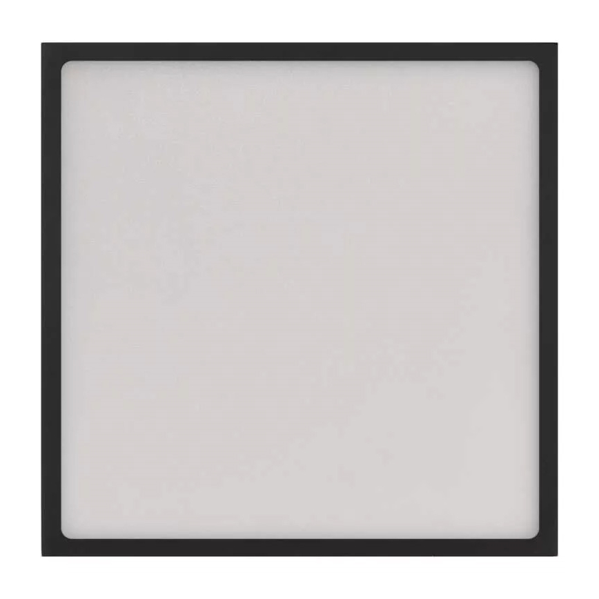 LED Lubinis šviestuvas NEXXO LED/28,5W/230V 3000/3500/4000K 30x30 cm juodas