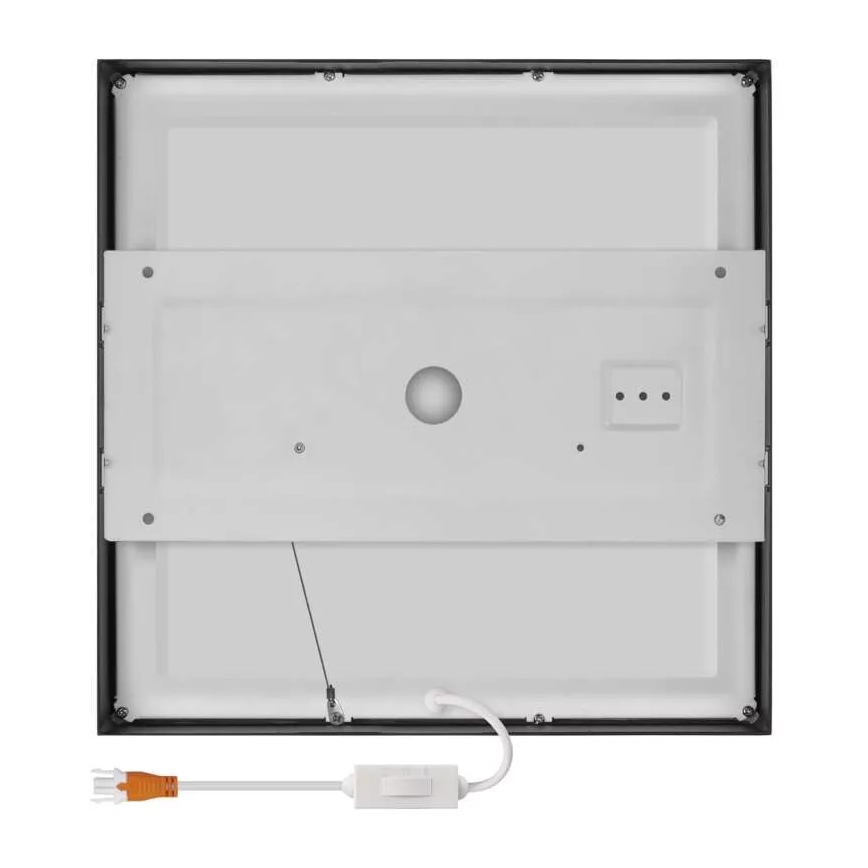 LED Lubinis šviestuvas NEXXO LED/28,5W/230V 3000/3500/4000K 30x30 cm juodas