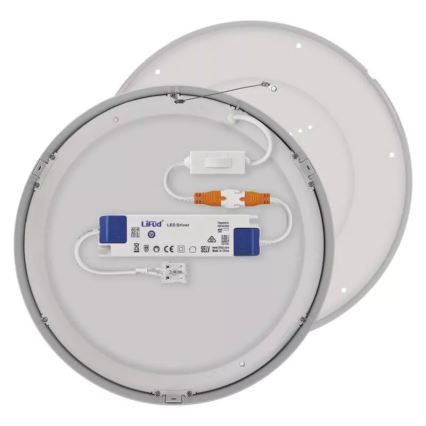 LED Lubinis šviestuvas NEXXO LED/28,5W/230V 3000/3500/4000K d. 30 cm baltos spalvos
