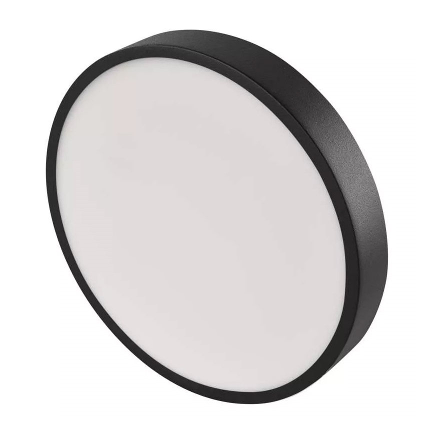 LED Lubinis šviestuvas NEXXO LED/28,5W/230V 3000/3500/4000K d. 30 cm juodos spalvos