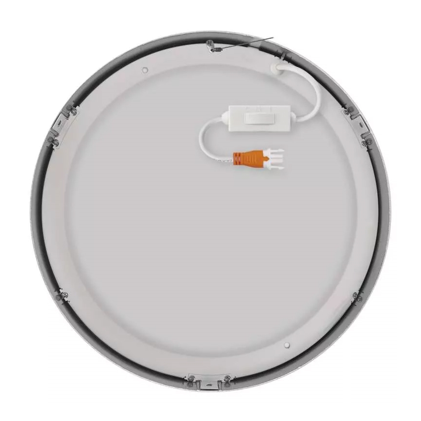 LED lubinis šviestuvas NEXXO LED/28,5W/230V 3000/3500/4000K diametras 30 cm blizgus chromas