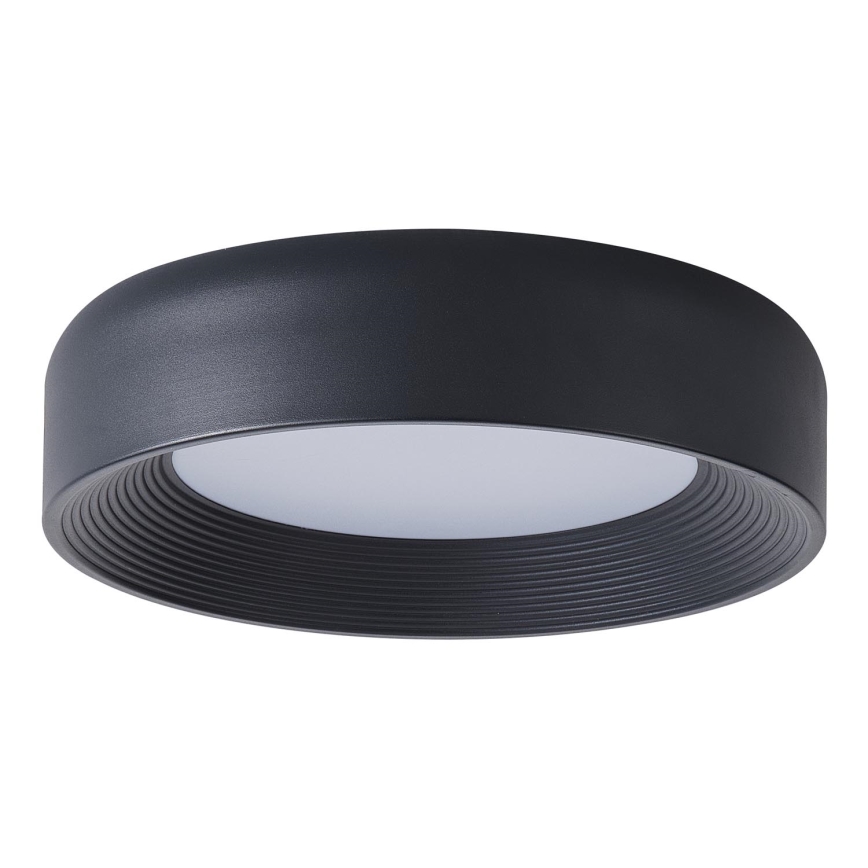 LED lubinis šviestuvas LED/30W/230V 3000K juoda diametras 40 cm