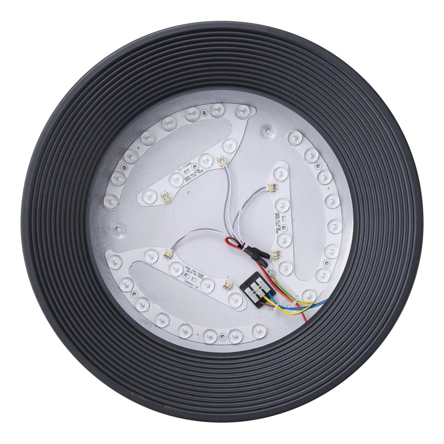 LED lubinis šviestuvas LED/30W/230V 3000K juoda diametras 40 cm