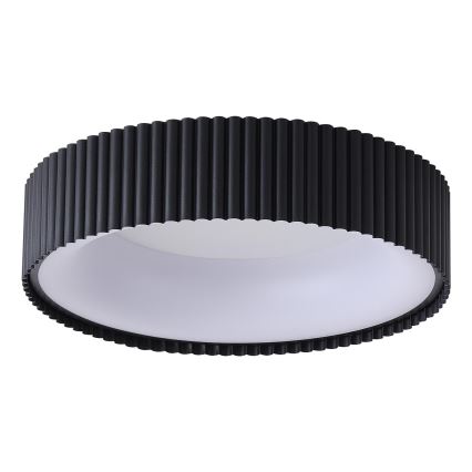 LED lubinis šviestuvas LED/30W/230V 3000K juoda diametras 46 cm