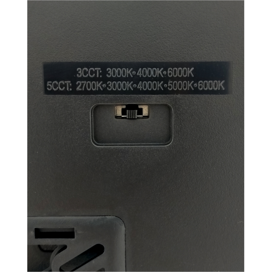 LED lubinis šviestuvas LED/32W/230V 3000/4000/6500K 40x40 cm juodas