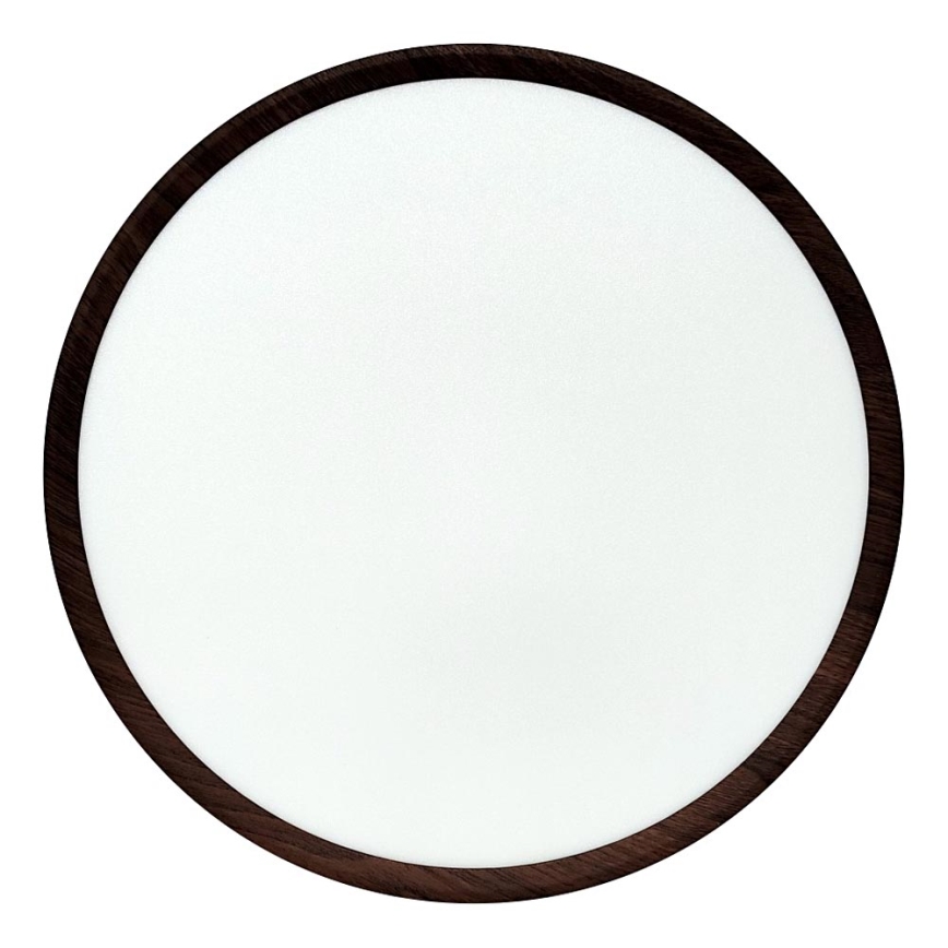 LED lubinis šviestuvas LED/32W/230V 3000/4000/6500K skersmuo 40 cm rudas