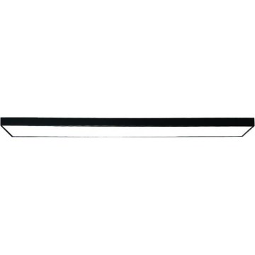 LED lubinis šviestuvas LED/32W/230V 4000K 120x13 cm juoda