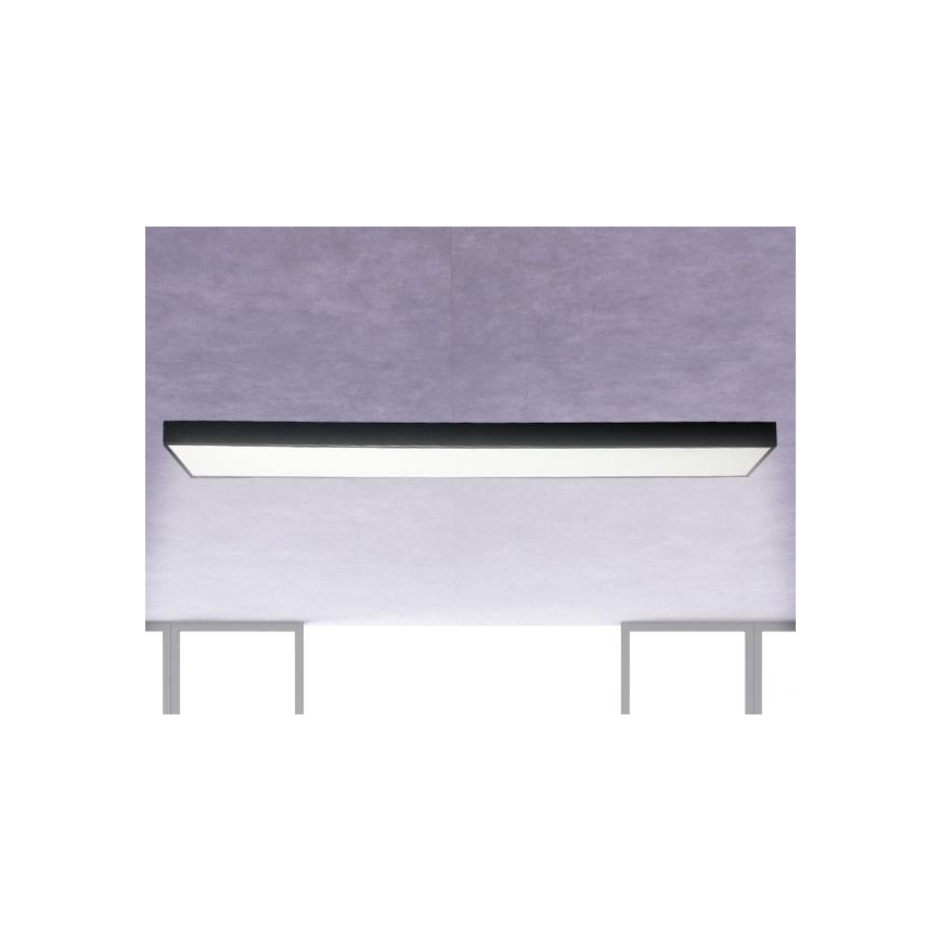 LED lubinis šviestuvas LED/32W/230V 4000K 120x13 cm juoda