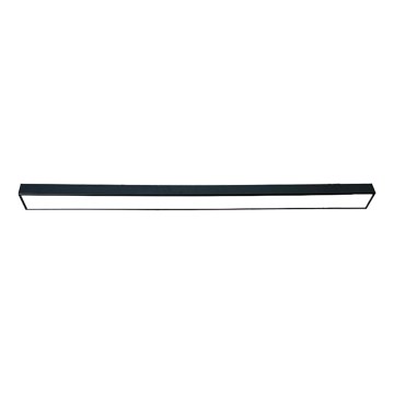 LED lubinis šviestuvas LED/32W/230V 4000K 120x7 cm juoda