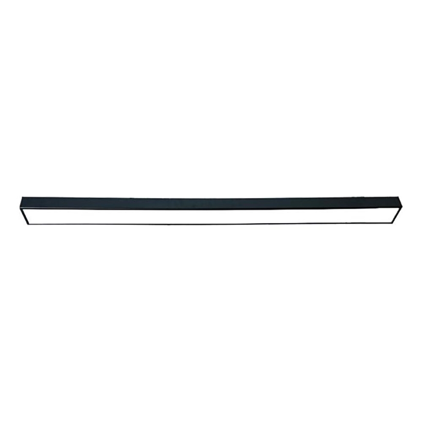 LED lubinis šviestuvas LED/32W/230V 4000K 120x7 cm juoda