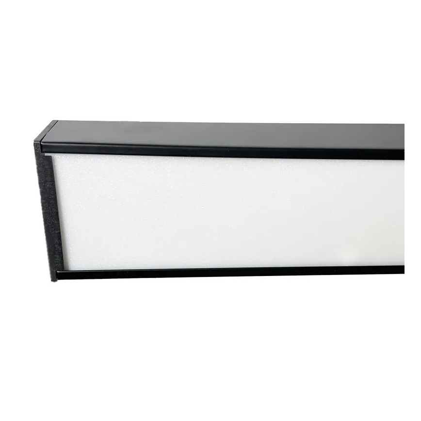 LED lubinis šviestuvas LED/32W/230V 4000K 120x7 cm juoda