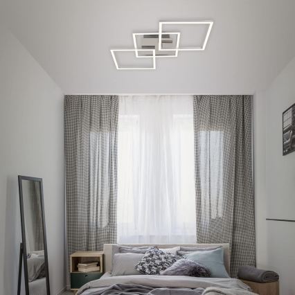 LED lubinis šviestuvas LED/33W/230V 3000K matinis chromas