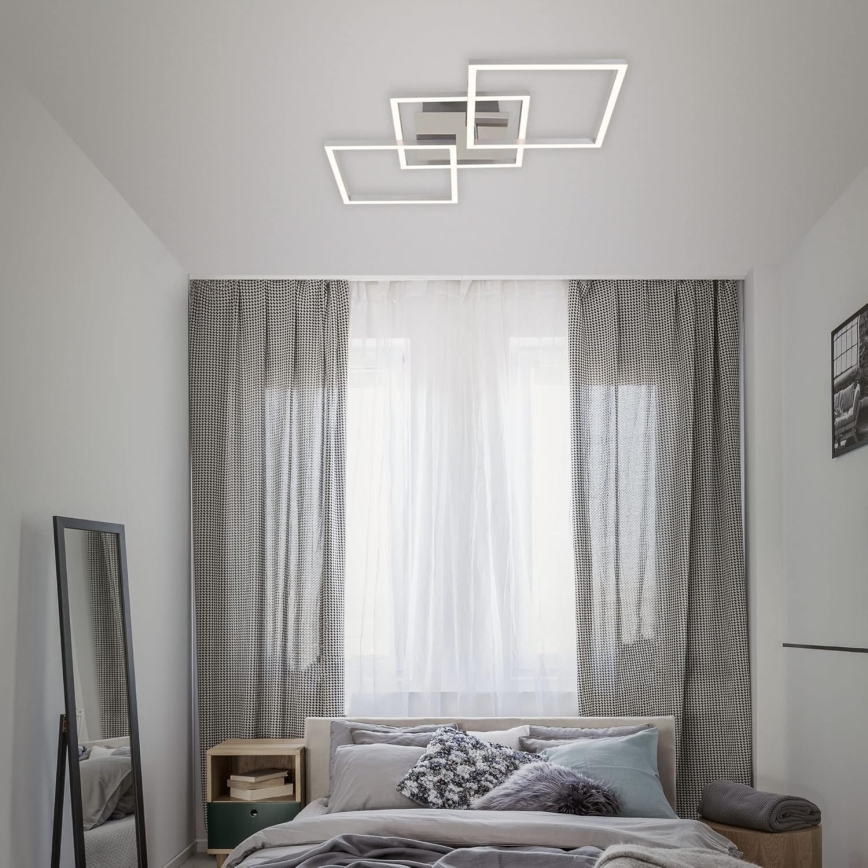 LED lubinis šviestuvas LED/33W/230V 3000K matinis chromas