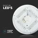 LED Lubinis šviestuvas LED/36W/230V d. 50 cm 3000/4000/6400K
