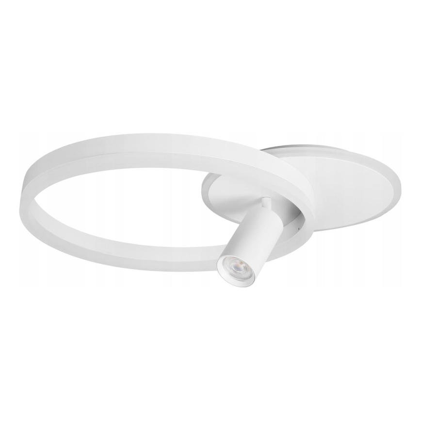 LED lubinis šviestuvas LED/38W/230V + 1xGU10/30W baltas