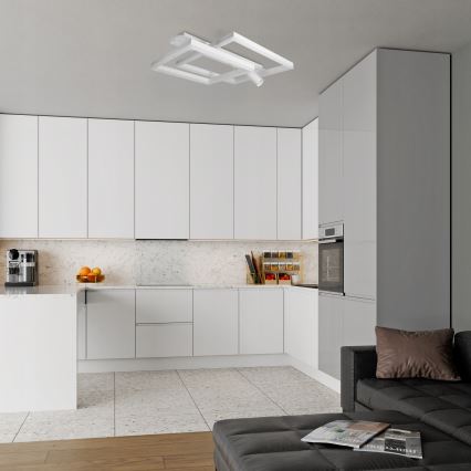 LED lubinis šviestuvas LED/38W/230V + 1xGU10/30W baltas