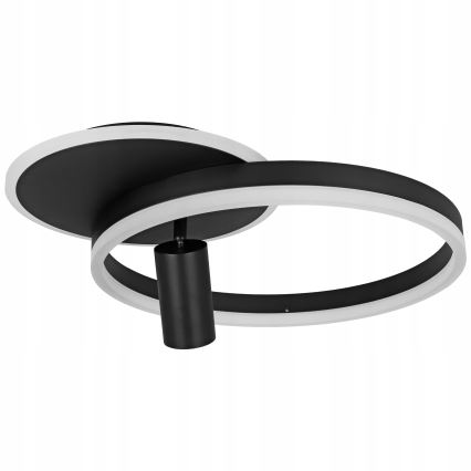 LED lubinis šviestuvas LED/38W/230V + 1xGU10/30W juodas