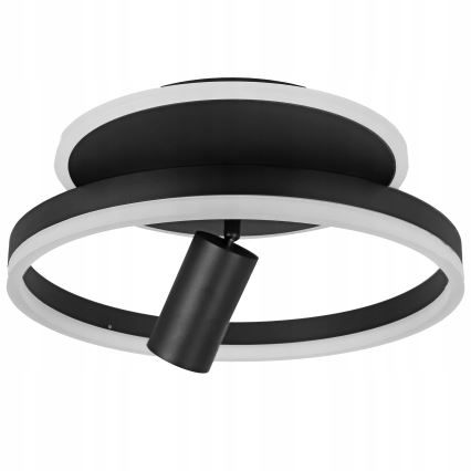 LED lubinis šviestuvas LED/38W/230V + 1xGU10/30W juodas