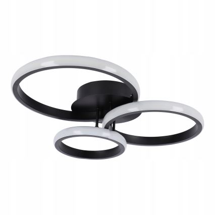 LED lubinis šviestuvas LED/38W/230V juodas