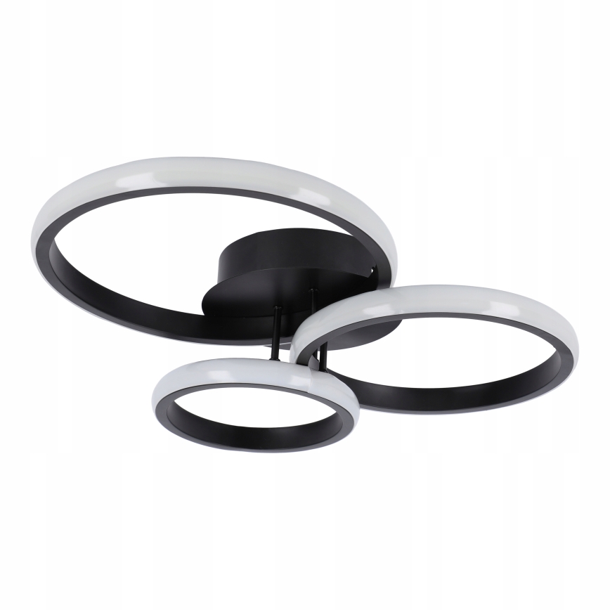 LED lubinis šviestuvas LED/38W/230V juodas