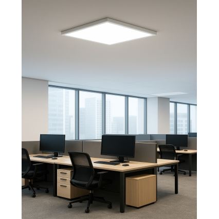 LED lubinis šviestuvas LED/40W/230V 3000/4000/6500K 50x50 cm balta