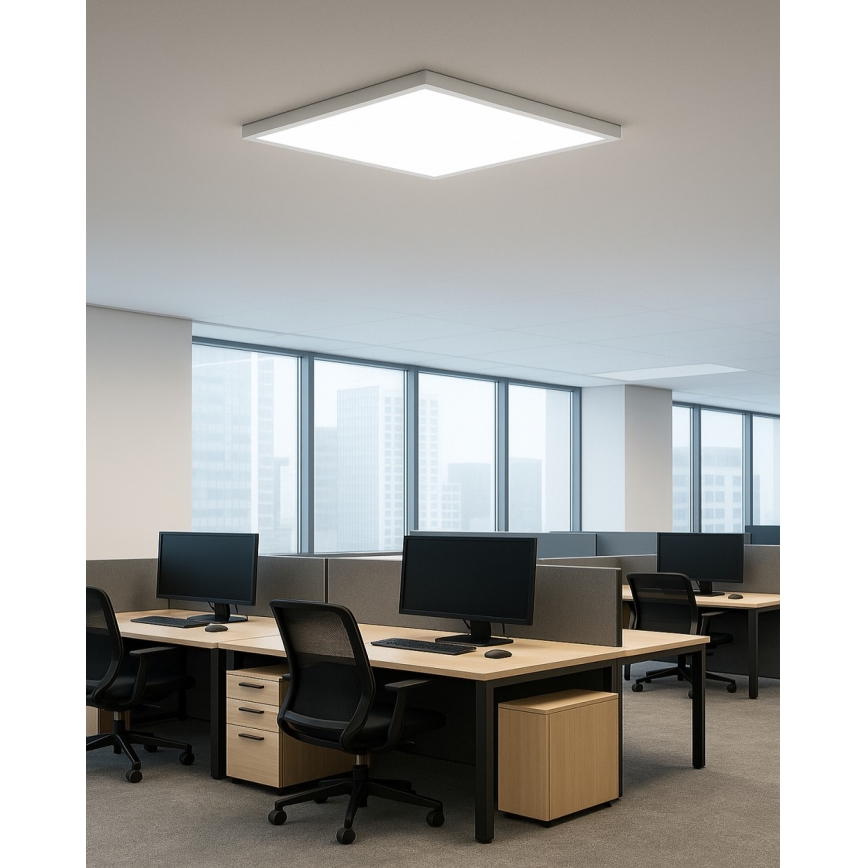 LED lubinis šviestuvas LED/40W/230V 3000/4000/6500K 50x50 cm balta