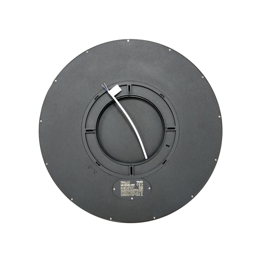 LED lubinis šviestuvas LED/40W/230V 3000/4000/6500K skers. 50 cm juodas