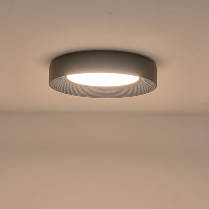 LED lubinis šviestuvas LED/40W/230V 3000K juoda diametras 50 cm