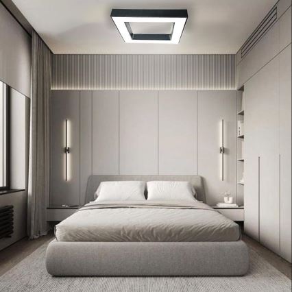 LED lubinis šviestuvas LED/55W/230V 4000K 80x80 cm