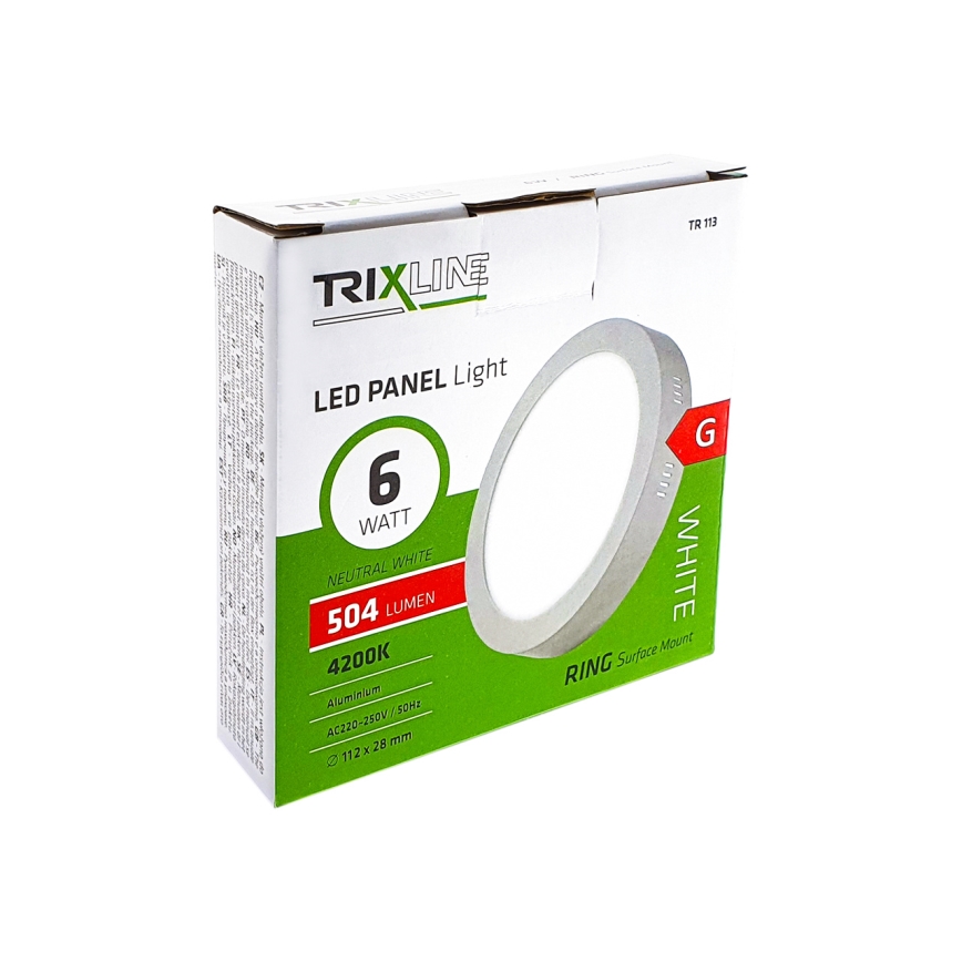 LED lubinis šviestuvas LED/6W/230V