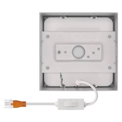 LED Lubinis šviestuvas NEXXO LED/7,6W/230V 3000/3500/4000K 12x12 cm baltas