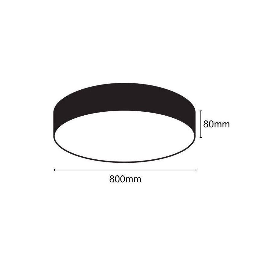 LED lubinis šviestuvas LED/70W/230V 4000K diametras 80 cm