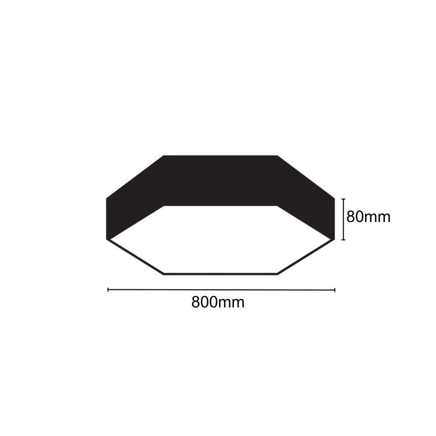 LED lubinis šviestuvas LED/70W/230V 4000K diametras 80 cm