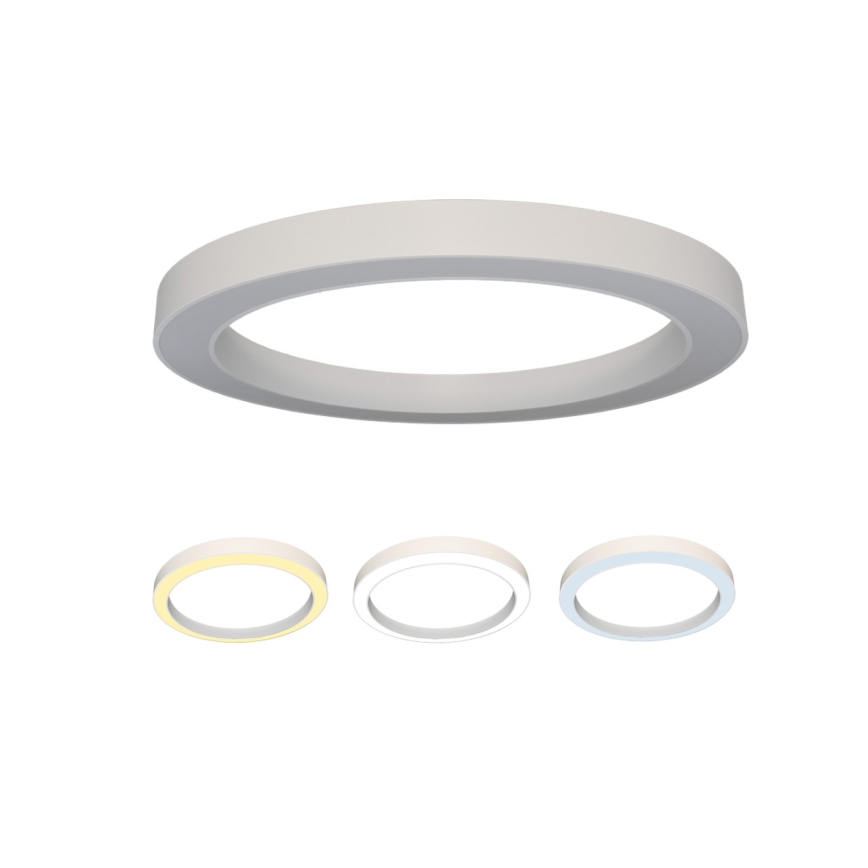 LED lubinis šviestuvas LED/80W/230V 3000/4000/6500K Ø 80 cm baltas