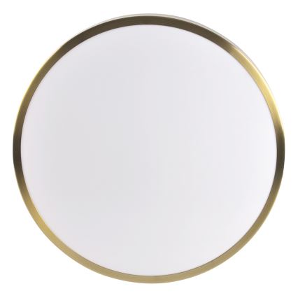 LED lubinis šviestuvas LIBRA LED/15W/230V 4000K Ø 29 cm auksinis
