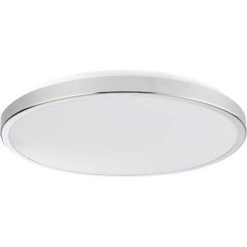 LED lubinis šviestuvas LIBRA LED/24W/230V 4000K, skersmuo 39 cm, blizgus chromas