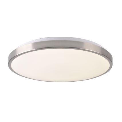 LED lubinis šviestuvas LIBRA LED/24W/230V Ø 39 cm blizgus chromas