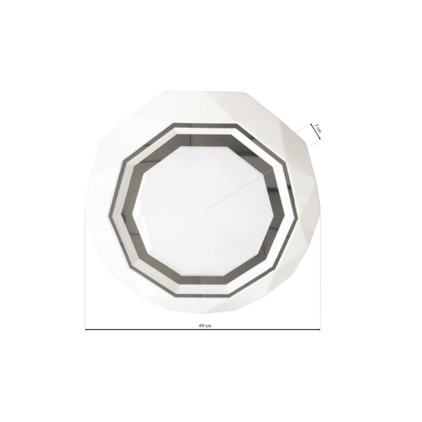 LED lubinis šviestuvas LULU LED/40W/230V