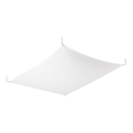 LED lubinis šviestuvas LUNA 2xG13/8,5W/230V 80x105 cm balta