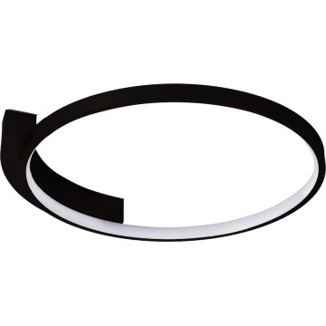 LED lubinis šviestuvas LUNA LED/18W/230V Ø 42,5 cm juodas