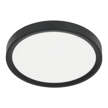LED Lubinis šviestuvas MAQ LED/18W/230V 3000/4000/6500K IP40 juodas