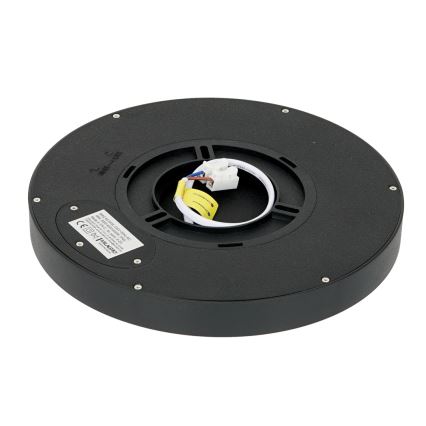 LED Lubinis šviestuvas MAQ LED/18W/230V 3000/4000/6500K IP40 juodas