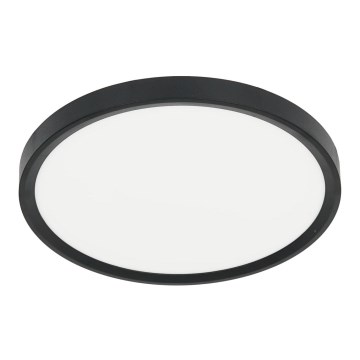 LED Lubinis šviestuvas MAQ LED/24W/230V 3000/4000/6500K IP40 juodas