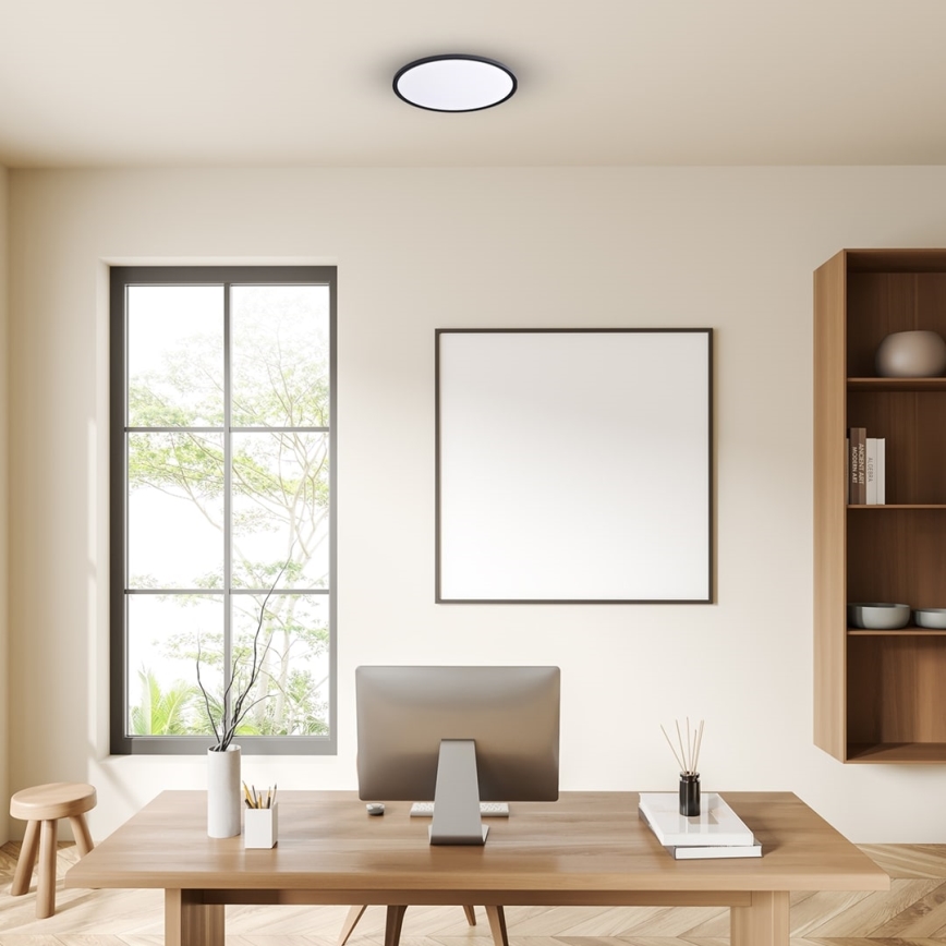 LED Lubinis šviestuvas MAQ LED/32W/230V 3000/4000/6500K IP40 juoda