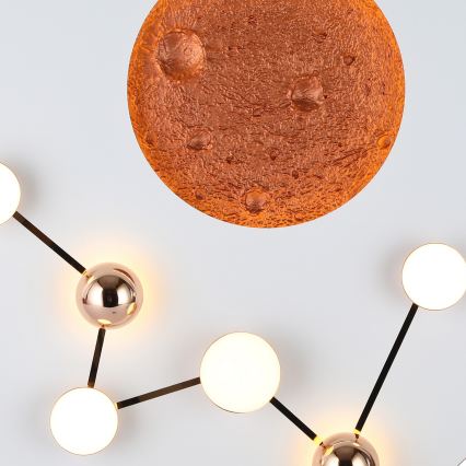 LED lubinis šviestuvas MARS LED/48W/230V 3000K baltas