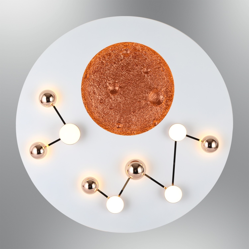 LED lubinis šviestuvas MARS LED/58W/230V 3000K baltas