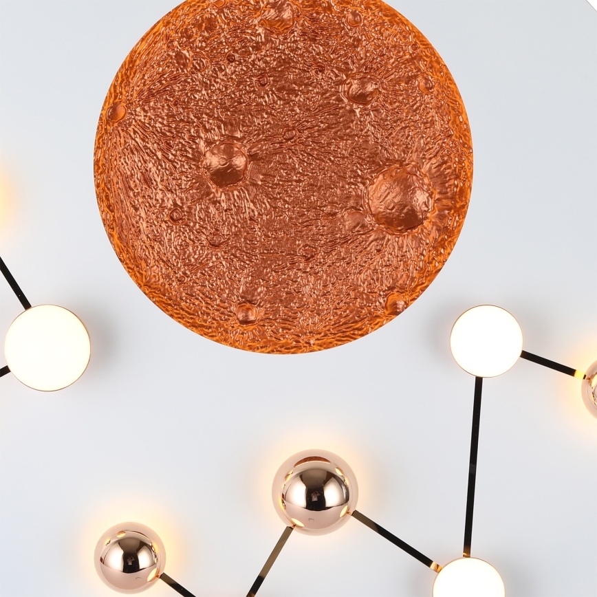 LED lubinis šviestuvas MARS LED/58W/230V 3000K baltas