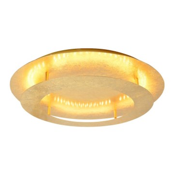 LED Lubinis šviestuvas MERPLE LED/18W/230V auksinis